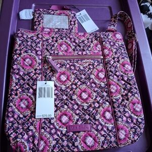 Vera Bradley Iconic Hipster and Iconic Zip ID case